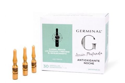 Germinal Acción Profunda Antioxidante Noche 30 Ampollas
