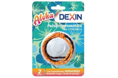Dexin Pulsera Aloha 2 Unidades Con Citronela