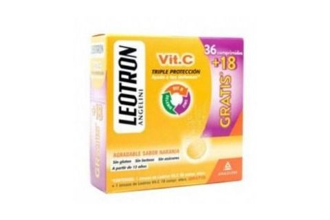 Leotron Vitamina C 36 + 18 Comprimidos Efervescentes