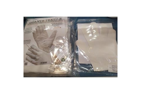 Guante Textil Impermeable Lavable Talla L