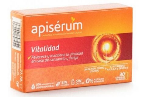 Apisérum Vitalidad 30 Cápsulas
