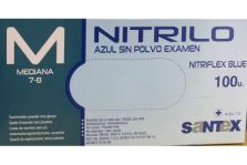 Santex Guantes Nitrilo Sin Polvo Talla M 100uds
