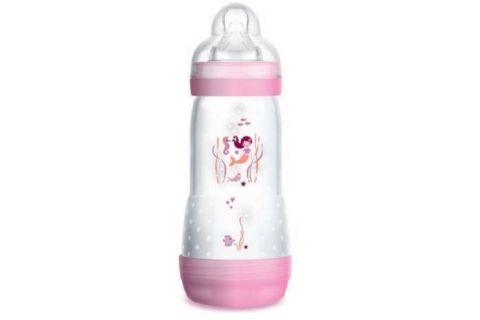Mam Easy Star Biberón Anticólico 4+ Rosa 320ml