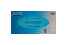 Alvita Guantes Examen Nitrilo Sin Polvo Talla S 100uds