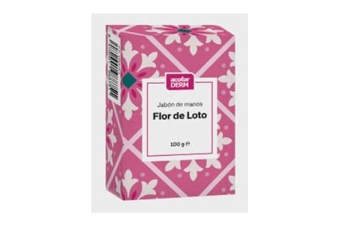 Acofarderm Pastilla Jabón de Manos Flor de Loto 100gr