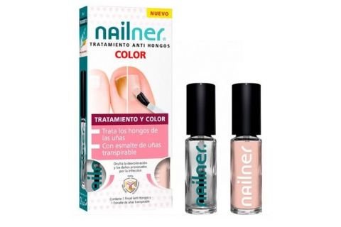 Nailner Tratamiento Antihongos con Color 5ml