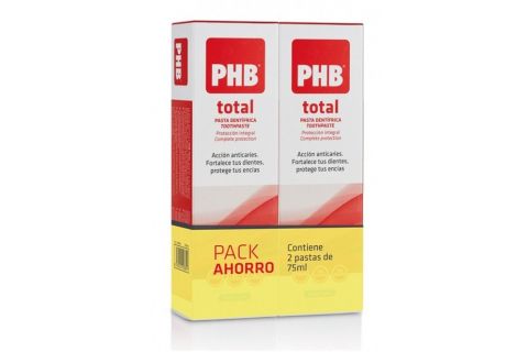 PHB Total Pasta Dentífrica 2 x 75ml