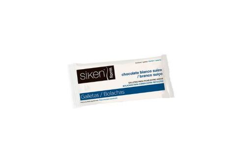 Siken Form Galleta Chocolate Blanco 25gr