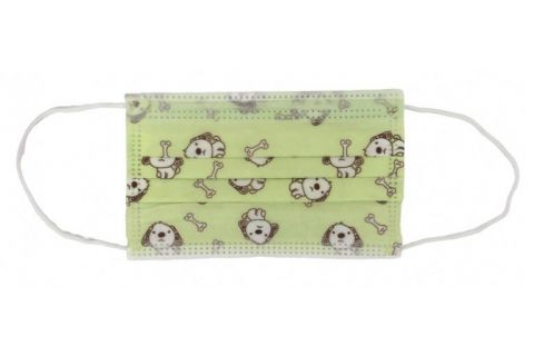 Mascarilla Infantil Verde 1 ud