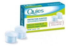 Quies Tapones Silicona Anti Ruidos 6uds
