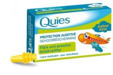Quies Tapones Oído Silicona Anti-presión Infantil 2uds