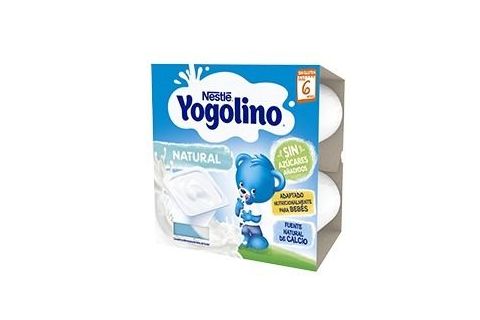 Nestle Yogolino Natural Sin Azúcar 4 x 100gr