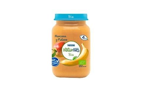 Nestle Naturnes Bio Tarrito Plátano y Manzana 190gr