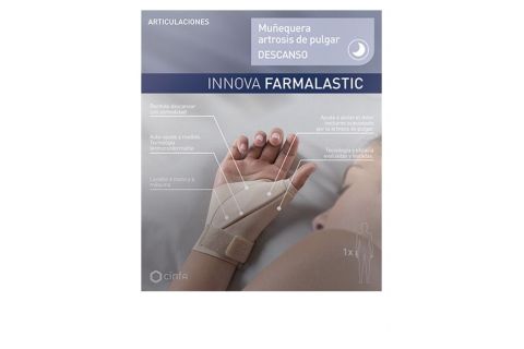 Farmalastic Innova Muñequera Artrosis Pulgar Derecha Talla M