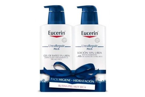 Eucerin Pack UreaRepair Plus Gel Baño 400ml + Loción 400ml