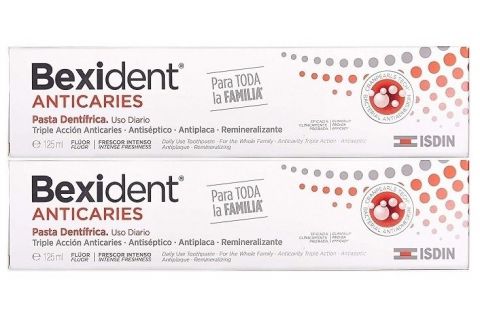Isdin Bexident Anticaries Pasta Dentífrica 2x125ml