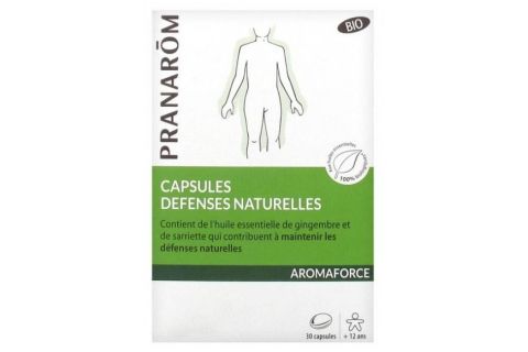 Pranarom BIO Aromaforce Defensas Naturales 30 Cápsulas