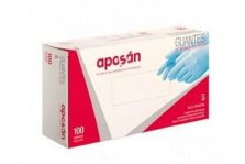 Aposán Guantes Nitrilo Sin Polvo Talla S 100uds