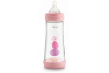 Chicco Biberón Perfect 5 Silicona 4m+ Rosa 300ml