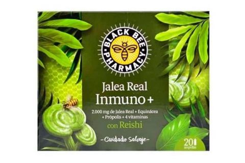 Black Bee Pharmacy Jalea Real Inmuno+ 20 Ampollas