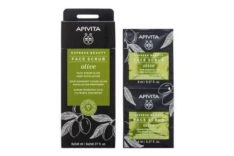 Apivita Express Beauty Mascarilla Facial Exfoliante Intensiva 2 x 8ml