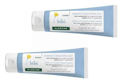 Klorane Eryteal Pomada Duplo 2 x 75gr