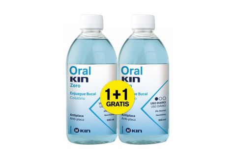 Oralkin Zero Enjuague 2 x 500ml
