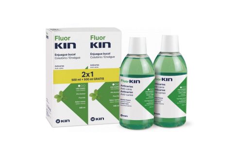 Fluorkin Anticaries Enjuague Bucal 2 x 500ml