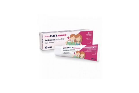 Fluorkin Junior Gel Dentífrico Sabor Fresa 75ml