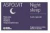 Aspolvit Night Sleep 10 Cápsulas