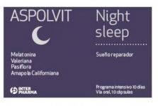 Aspolvit Night Sleep 10 Cápsulas