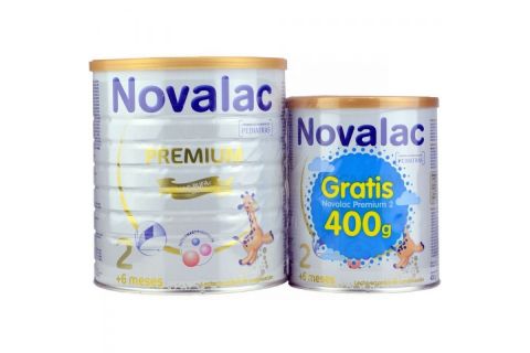 Novalac Premium 2 Leche de Continuación 800gr + 400gr de Regalo