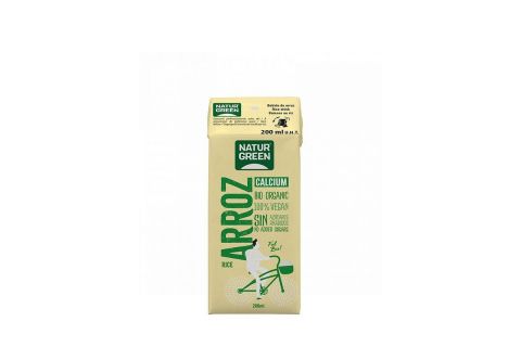 NaturGreen Bebida Ecológica Arroz con Calcio 200ml