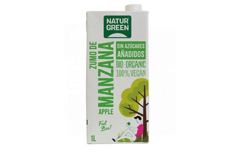 NaturGreen Zumo Ecológico de Manzana 1l