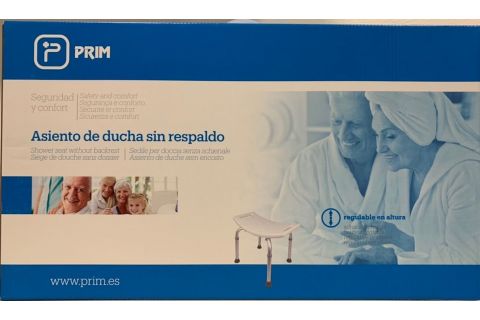 Prim Asiento de Ducha sin Respaldo 1ud