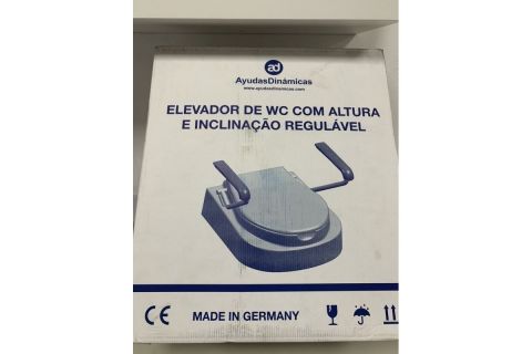 Ayudas Dinámicas Elevador de WC Regulable Con Reposabrazos