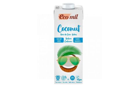 Ecomil Bebida Ecológica de Coco Natural y Calcio 1l