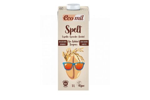 Ecomil Espelta Sin Azúcar Añadido Bio 1l