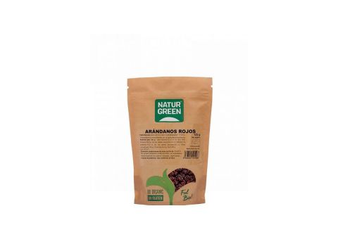 NaturGreen Arándanos Rojos Ecológicos Deshidratados 125gr