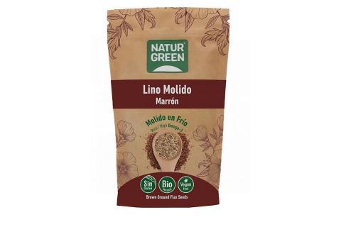 NaturGreen Lino Marrón Ecológico Molido 225gr