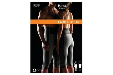 Farmalastic Pantalón Térmico Neopreno Gris Talla Extra Grande