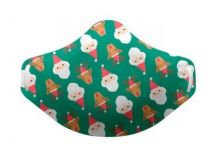 Mascarilla Navidad Higiénica 20 Lavados Talla M 1ud