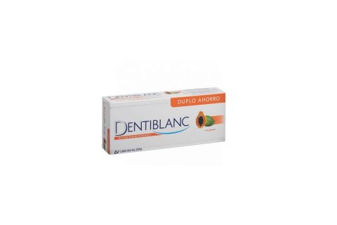 Dentiblanc Dentífrico Blanqueador Intensivo Duplo 2x100ml