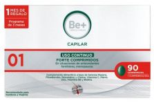 Be+ Capilar Uso Continuo Forte 90 Comprimidos