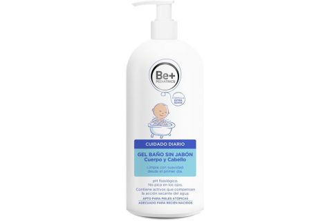 Be+ Pediatrics Gel Baño Sin Jabón 500ml