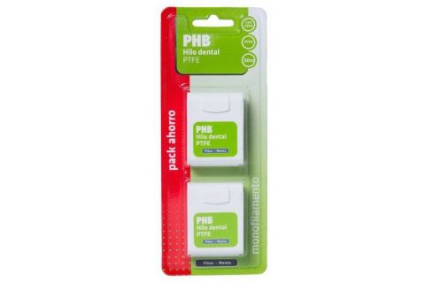 Hilo Duplo Dental Phb Fluor Menta 50 M.