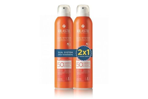 Rilastil Sun System Spray Transparente SPF-50+ 2 x 200ml