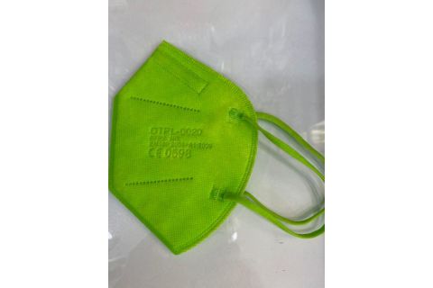 Mascarilla FFP2 Color Verde 1ud
