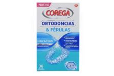 Corega Ortodoncias y Férulas 36 Tabletas