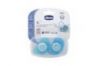 Chicco Chupete Silicona Physio Air 0-6M+ Azul 2uds